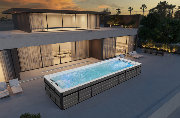 Плавательный спа бассейн Mexda WS-130ВIII-U